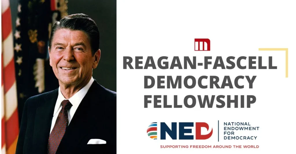 Reagan Fascell Democracy Fellowship